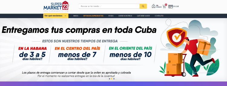 tiendas online Cuba