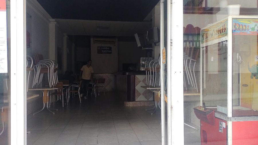 Cafetería El Rombo, de Holguín, cerrada por falta de energía eléctrica